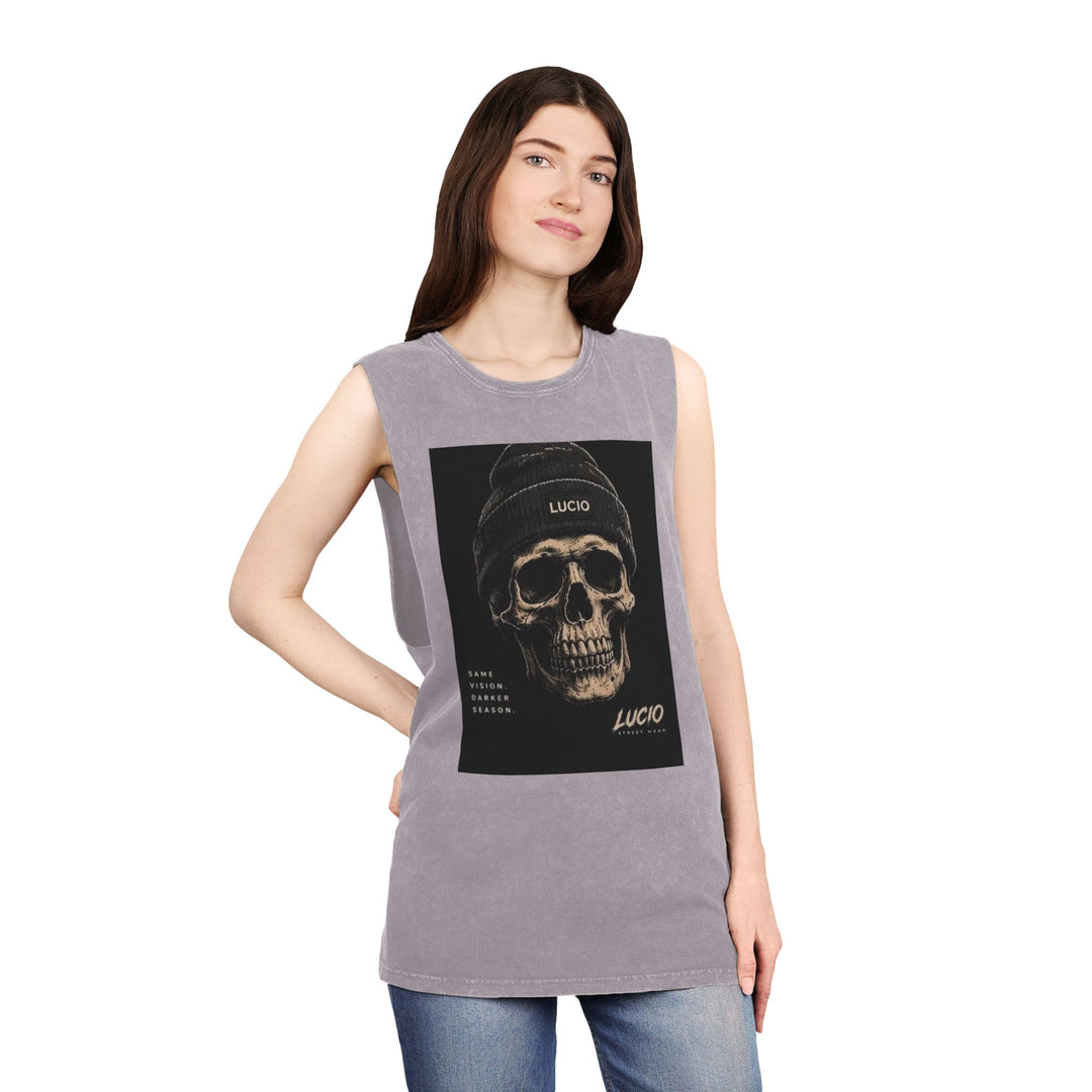 Unisex Stonewash Tank Top