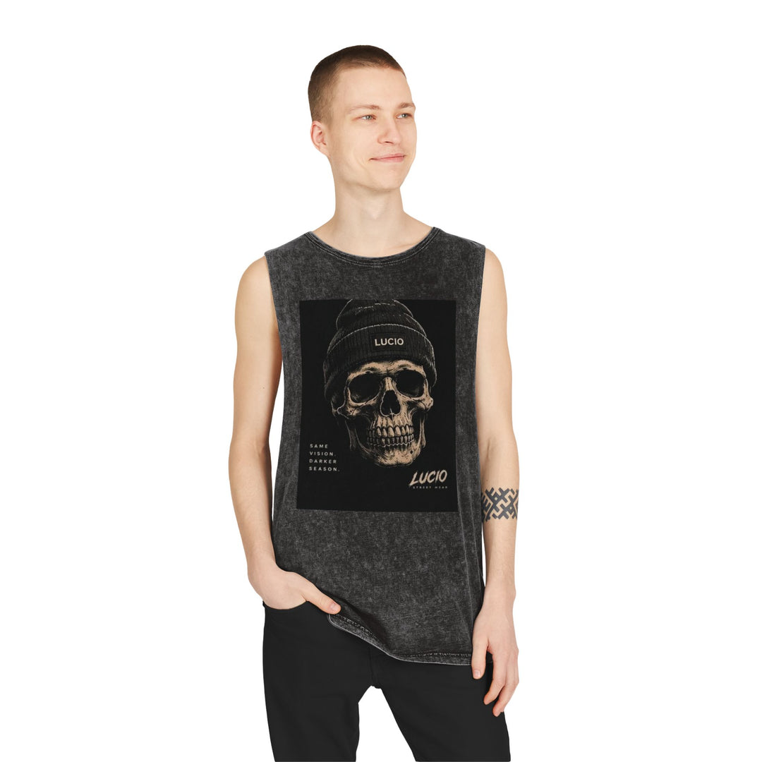 Unisex Stonewash Tank Top