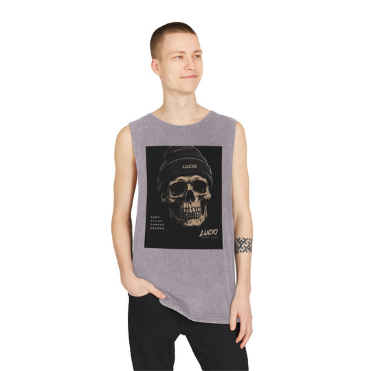 Unisex Stonewash Tank Top