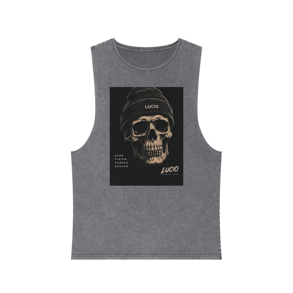 Unisex Stonewash Tank Top