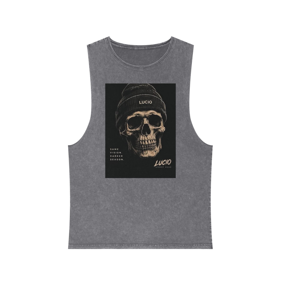 Unisex Stonewash Tank Top
